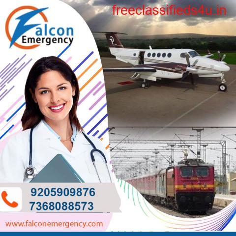 Falcon Emergency Train Ambulance Services in Patna is Your Biggest Support in Medical Crisis