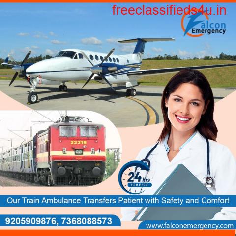 Utilize Falcon Emergency Train Ambulance Services in Kolkata at Reasonable Prices