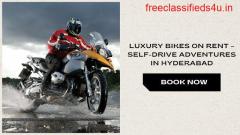 Luxury Bikes on Rent – Self-Drive Adventures in Hyderabad