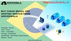 Buy Cheap Brazil VPS Hosting Service from Serverwala