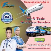 Falcon Train Ambulance in Patna delivers a completely effective medical transport solution