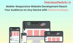 Mobile-Responsive Website Development – Reach Your Audience on Any Device with Webomindapps
