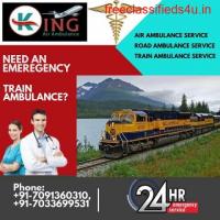 Hire Top-Level King Train Ambulance Services in Ranchi with Life-Saving ICU Features