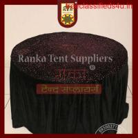 Wedding Table and Table Cover, Ranka Tent Suppliers.