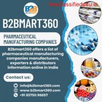List of Pharmaceutical Manufacturing Companies -B2BMart360