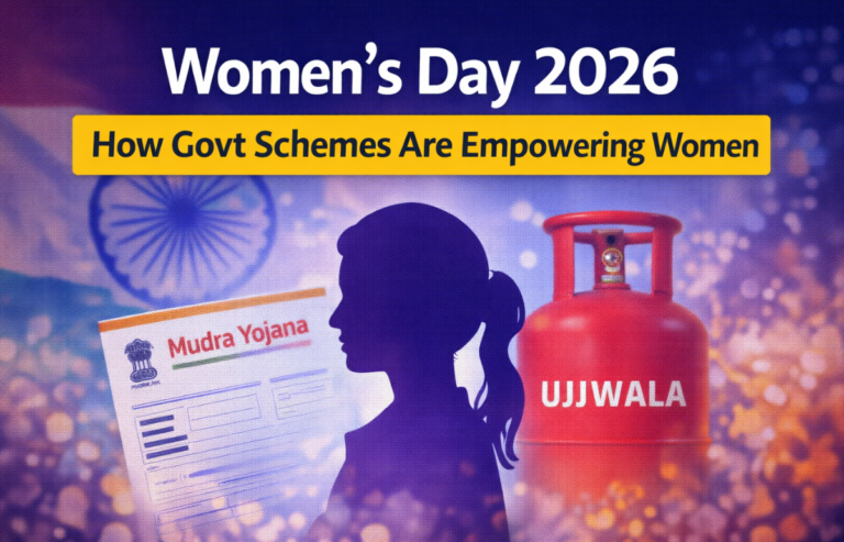 On Women’s Day 2026, explore how schemes like Mudra Yojana, Ujjwala, Sukanya Samriddhi and Stand-Up India are supporting women empowerment across India.